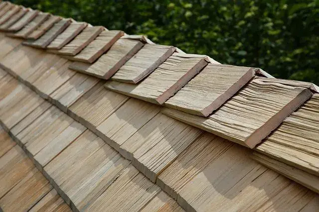 Wood shingles