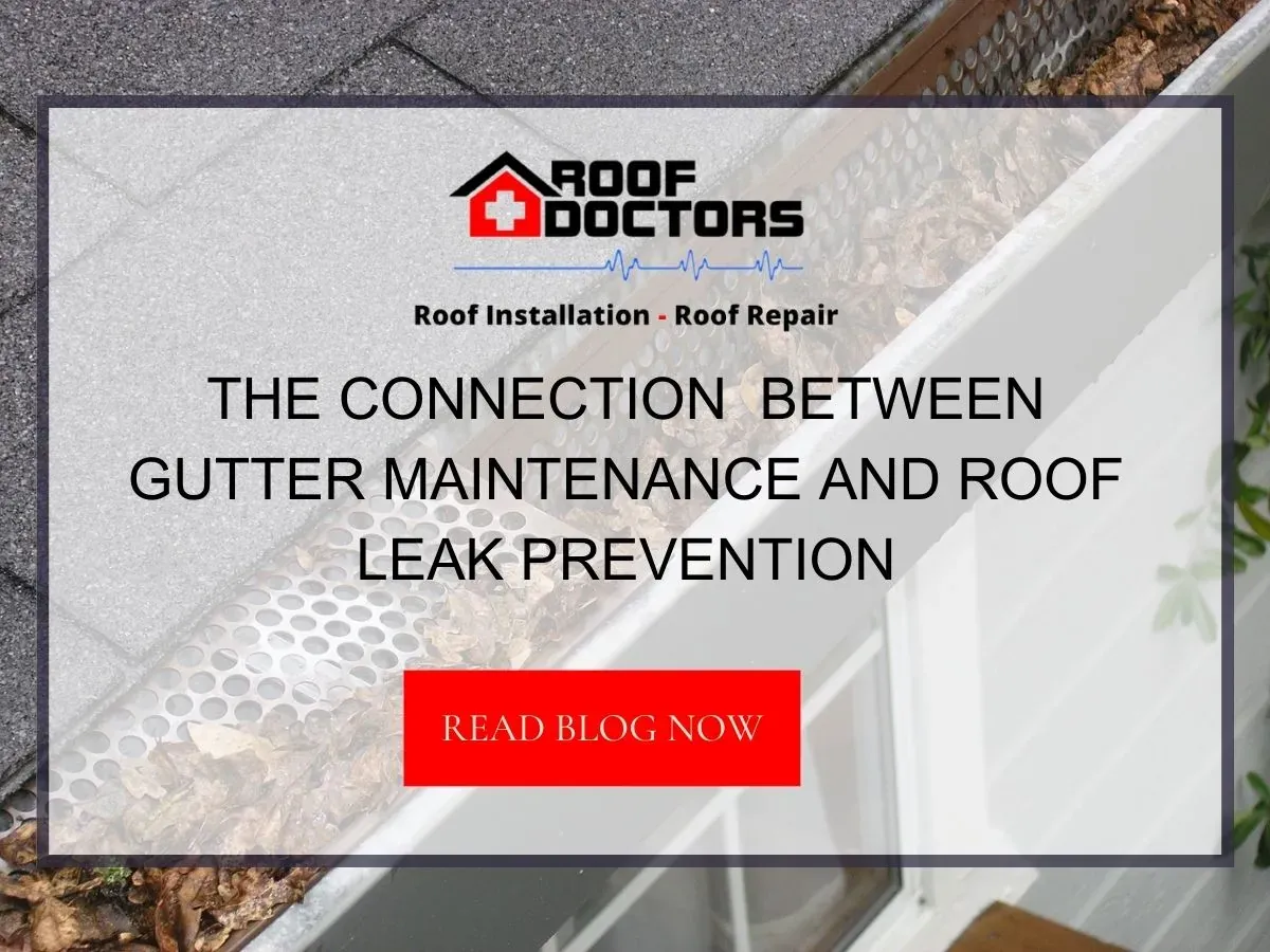 The Connection Between Gutter Maintenance and Roof Leak Prevention