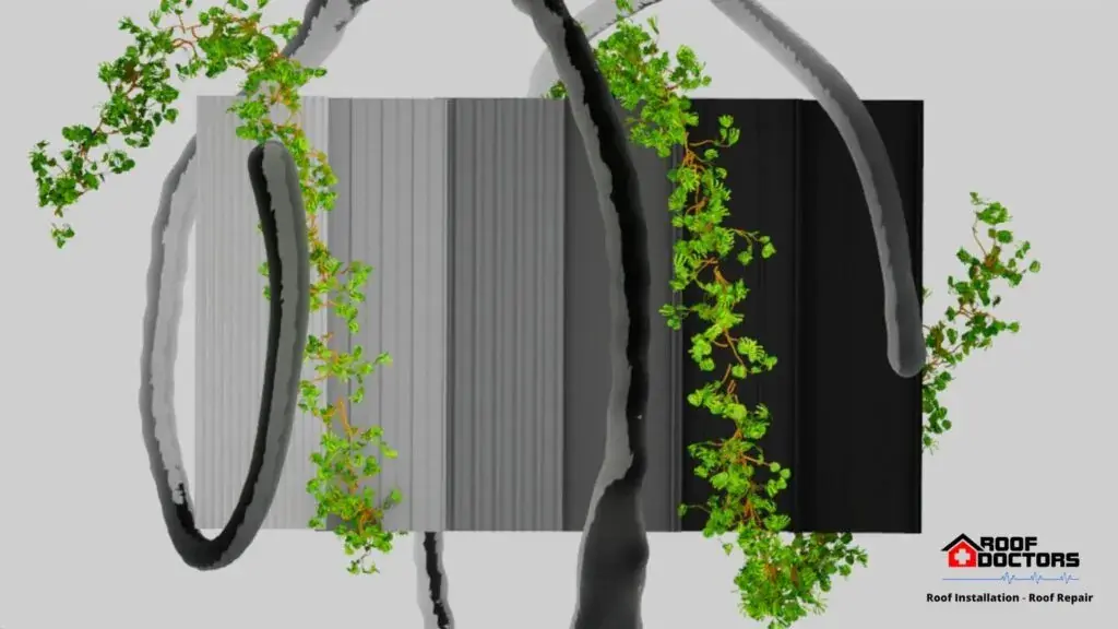 Black and white roof colors for What Is The Best Roof Color For Energy Efficiency 