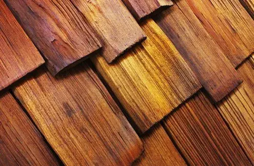 A new shake roof