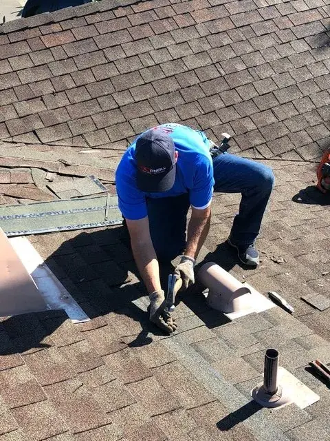 Shingle roof installation