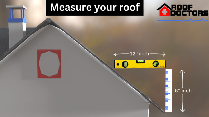 How to measure your roof pitch