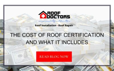 The Cost of Roof Certification and What It Includes