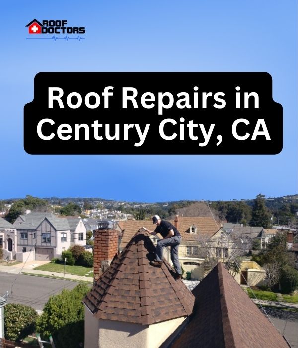 roof turret with a blue sky background with the text " Roof Repairs in Seeley, CA" overlayedroof turret with a blue sky background with the text " Roof Repairs in Century City, CA" overlayed