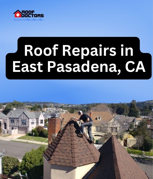 roof turret with a blue sky background with the text " Roof Repairs in Seeley, CA" overlayedroof turret with a blue sky background with the text " Roof Repairs in East Pasadena, CA" overlayed