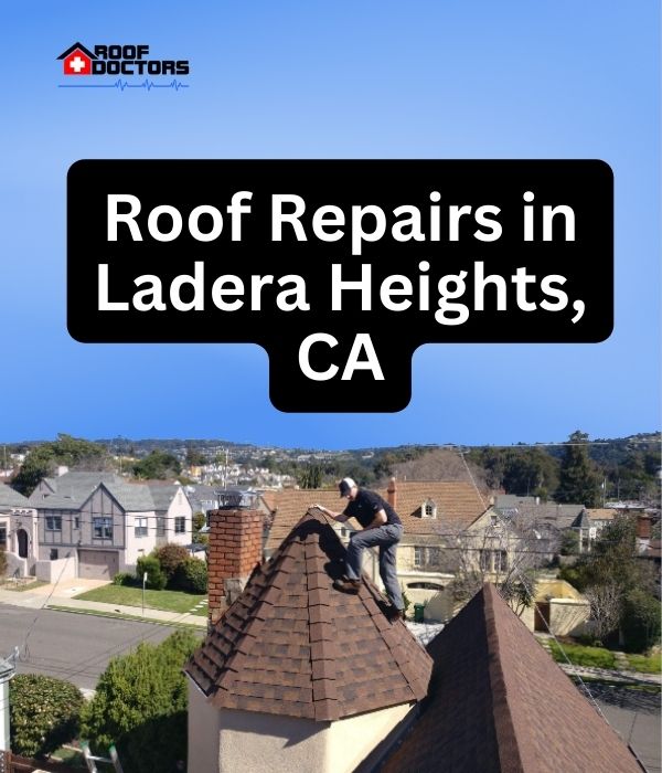 roof turret with a blue sky background with the text " Roof Repairs in Seeley, CA" overlayedroof turret with a blue sky background with the text " Roof Repairs in Ladera Heights, CA" overlayed