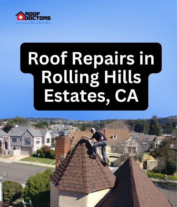 roof turret with a blue sky background with the text " Roof Repairs in Seeley, CA" overlayedroof turret with a blue sky background with the text " Roof Repairs in Rolling Hills Estates, CA" overlayed
