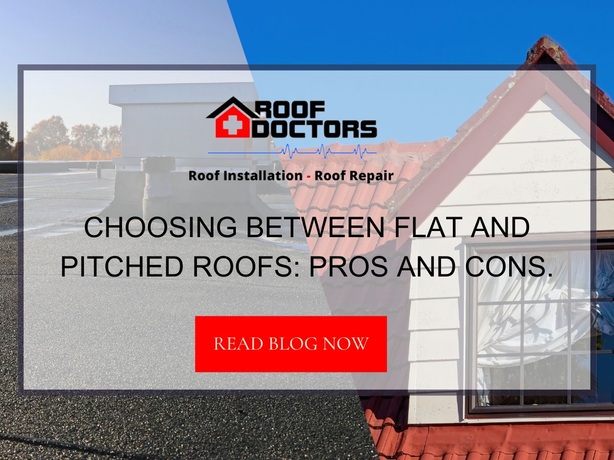 Choosing Between Flat and Pitched Roofs: Pros and Cons.